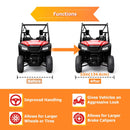 2014 - 2023 2025 Honda Pioneer 500/520/700/700 - 4 | 2Pcs 1.5" 4x110mm Wheel Spacers | 6061 - T6 Forged Aluminum - WeiSen - 80403030