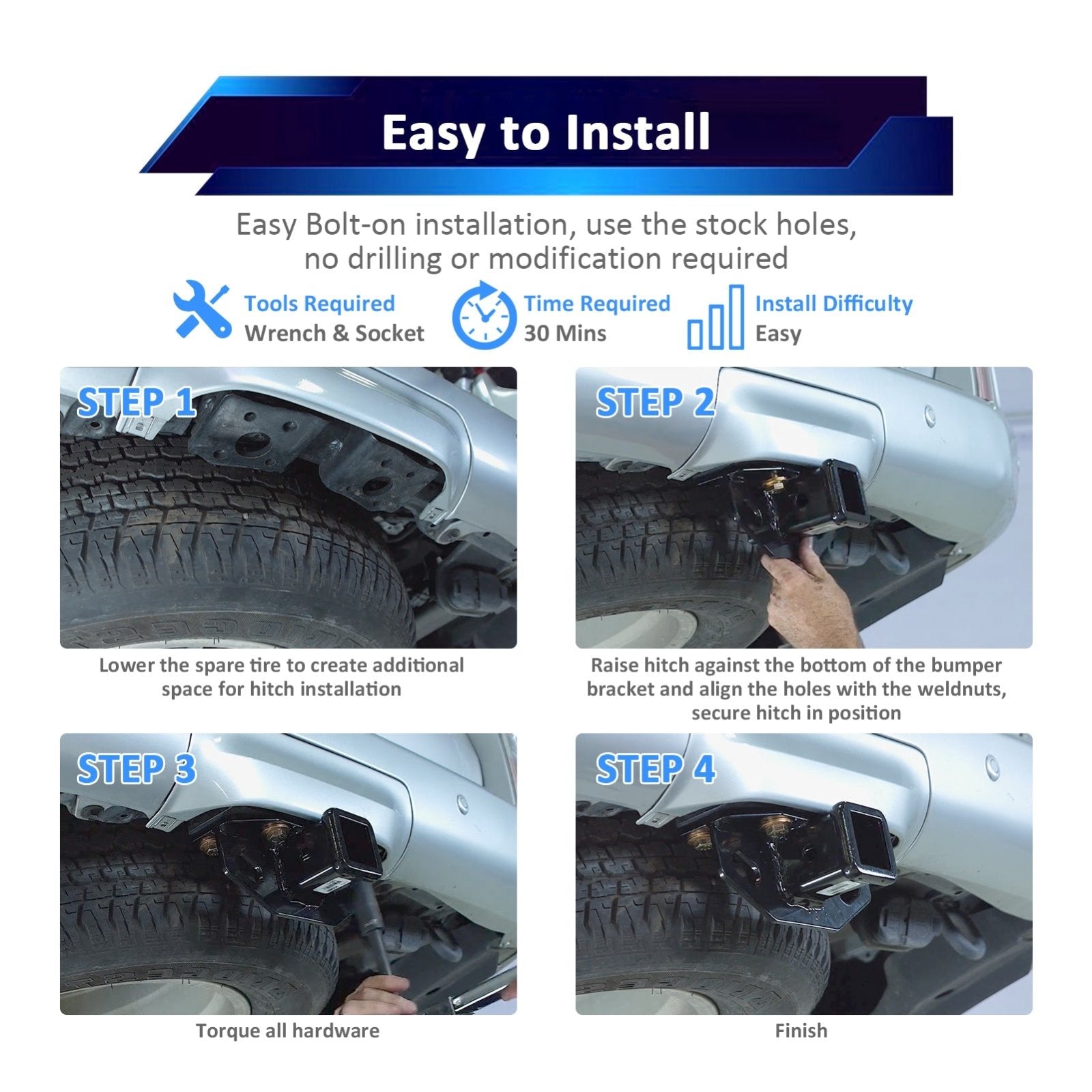 2014-2023 Lexus GX460 Heavy-Duty Steel 2