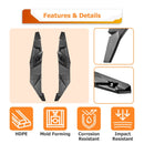 2014 - 2023 Polaris RZR XP 1000/Turbo/S 1000/900/900 S Bolt - On Rear Extended Fender Flares - WeiSen - 80314004