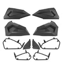 2014 - 2023 Polaris RZR XP 4 1000 Turbo S 900 EPS - 4 - Seat Front & Rear Lower Half Door | Injection Molded & Steel Frame - WeiSen - 80307015