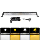 2014 - 2023 Polaris RZR XP1000 RZR 900 S900 S1000 EPS Spot Flood Amber White Strobe 32" Curved 180w LED Light Bar - WeiSen - 80101011+70202019
