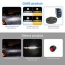 2014 - 2023 Polaris RZR XP1000 RZR 900 S900 S1000 EPS Spot Flood Amber White Strobe 32" Curved 180w LED Light Bar - WeiSen - 80101011+70202019