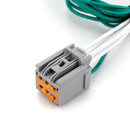 2014 - 2024 Ford Transit Connect Plug&Play Vehicle - Side Custom 4 - Pin Trailer Wiring Harness - WeiSen - 70206093