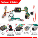 2014 - 2024 Ford Transit Connect Plug&Play Vehicle - Side Custom 4 - Pin Trailer Wiring Harness - WeiSen - 70206093