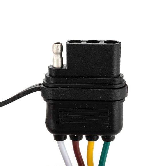 2014 - 2024 Ford Transit Connect Plug&Play Vehicle - Side Custom 4 - Pin Trailer Wiring Harness - WeiSen - 70206093