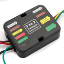 2014 - 2024 Ford Transit Connect Plug&Play Vehicle - Side Custom 4 - Pin Trailer Wiring Harness - WeiSen - 70206093