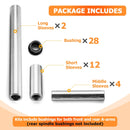 2014 - 2024 Kawasaki Teryx4 800/800 UTV HDPE Front & Rear A - Arm Bushing Kit - WeiSen - 80405007