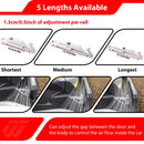 2014 - 2024 Polaris RZR 570/800/900/1000/Turbo/XP UTV 4 - 6" Adjustable Aluminum Cooling Door Latch - WeiSen - 80307020