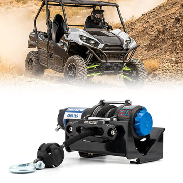 2014 - 2025 Kawasaki Teryx 800 / 4 800 Wireless Remote Control UTV 4500lb 12V Electric Winch Kit - WeiSen - 80310053