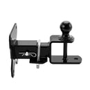 2014 - 2025 Polaris RZR XP 1000 UTV Rear Receiver Hitch Kit w/ 2 - Inch Trailer Hitch 3 - in - 1 Ball Mount 5/8" Lock Pin Tightener - WeiSen - 8010700703