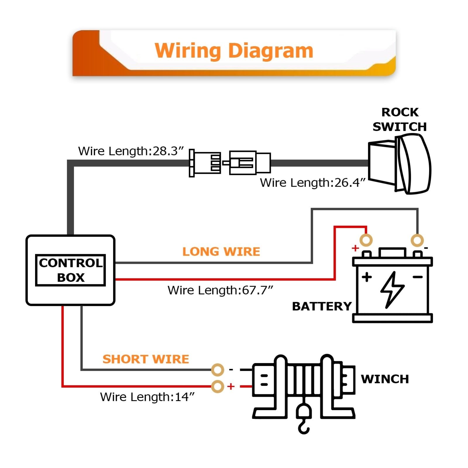 2014+ Honda Pioneer 700 / 700 - 4 UTV ATV 4500lb 12V Electric Winch Kit - WeiSen - 80310026