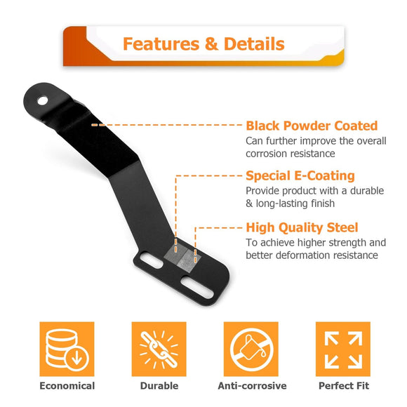 2015 - 2019 Subaru Outback White&Amber Strobe 3.5 Inch LED Hood Hinge Ditch Light Pods w/ Wiring Harness Kit - WeiSen - 70104058+70201013