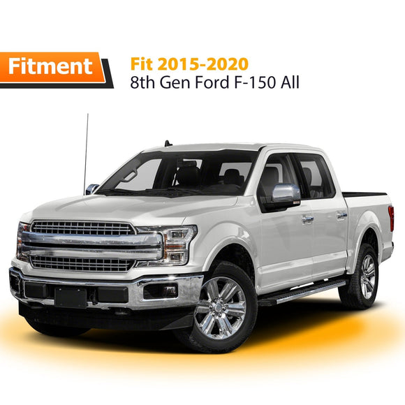 2015 - 2020 8th Gen Ford F - 150 Plug&Play Vehicle - Side 7 - Pin Trailer Wiring Harness Kit - WeiSen - 70206051