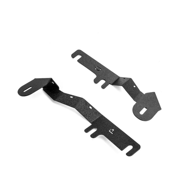 2015 - 2020 Ford F - 150 Bolt - on Heavy Duty Steel Hood Hinge LED Ditch Light Bracket - WeiSen - 70104071