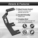 2015 - 2022 Chevrolet Colorado GMC Canyon Hood Ditch Fog Light Pod Bracket Mount - WeiSen - ZT106