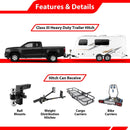 2015 - 2022 GMC Canyon & Chevrolet Colorado Heavy - Duty Steel Class 3 Trailer Hitch 2" Receiver - WeiSen - 70108036