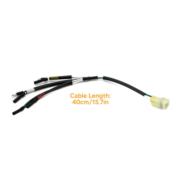 2015 - 2023 & 2025 Honda Pioneer 500 and 2021 - 2023 & 2025 Pioneer 520 Key - On Accessory Sub Harness (OEM part 08Z08 - HL5 - A00) - WeiSen - 80206035