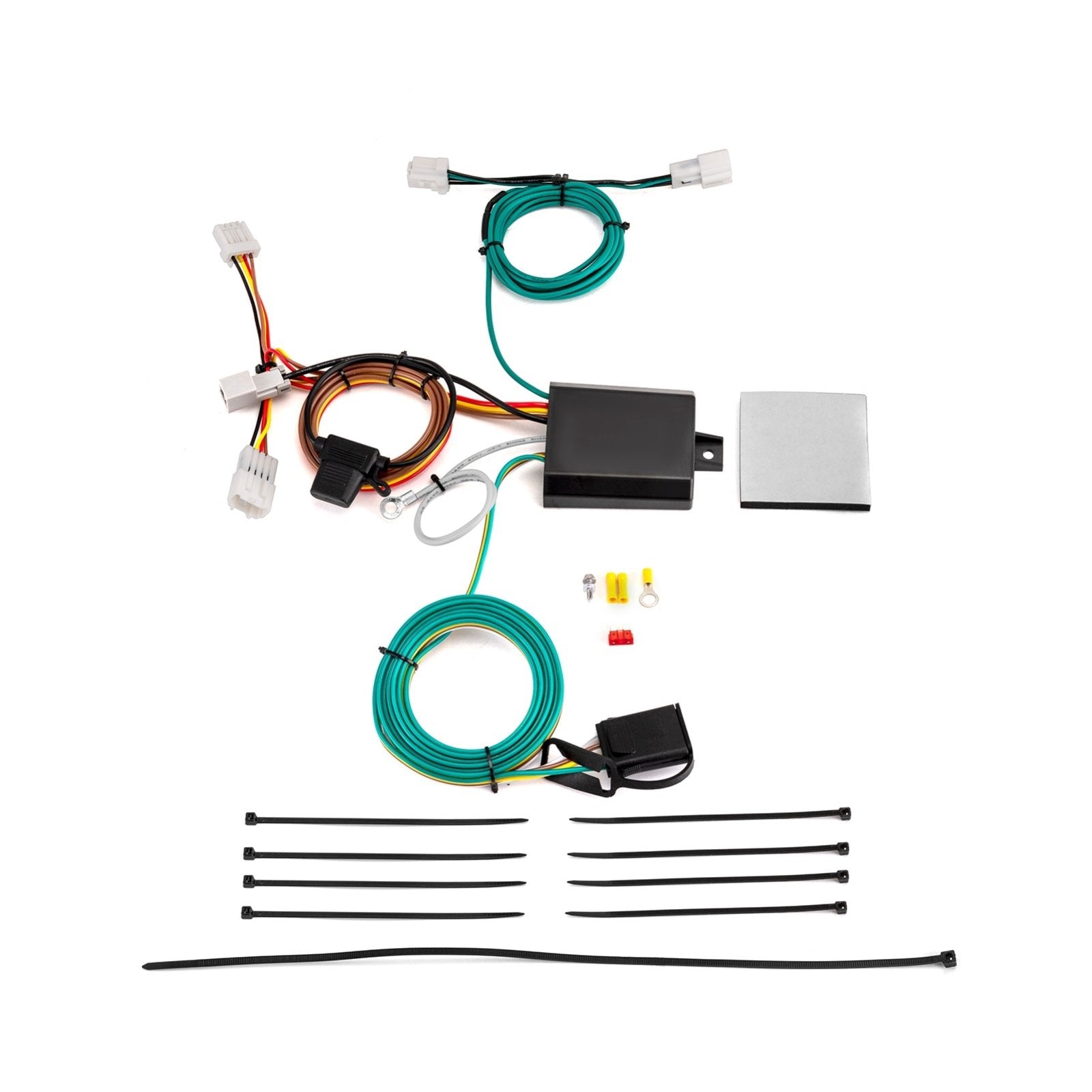 thumbnail image 2 of 7-Pin Trailer Wiring Harness Extension Connector Vehicle Side Truck Bed For Gooseneck 5th Wheel For Chevy Dodge Ford Gm 2 of 12