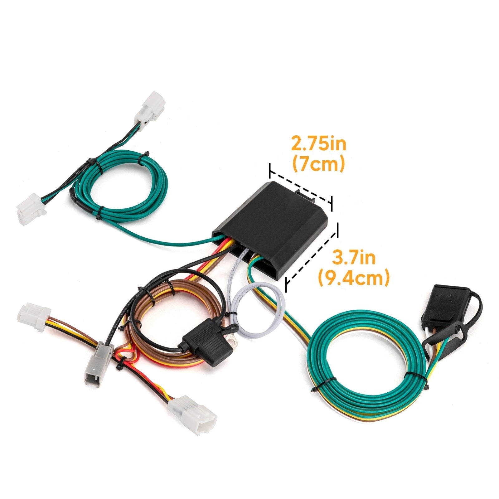 2015 - 2024 3rd Gen Nissan Murano Plug&Play 4 - Way Flat Output 4 - Pin Trailer Wiring Harness - Weisen