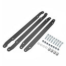 2015 - 2024 Kawasaki Mule Pro DX DXT / FX FXT Heavy - duty Steel Full 2" Lift Kit Front & Rear - WeiSen - 80401057