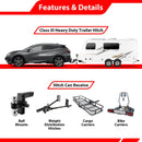 2015 - 2024 Nissan Murano Heavy - Duty Steel Class 3 Trailer Hitch 2" Receiver - WeiSen - 70108032