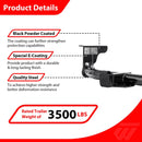 2015 - 2024 Nissan Murano Heavy - Duty Steel Class 3 Trailer Hitch 2" Receiver - WeiSen - 70108032