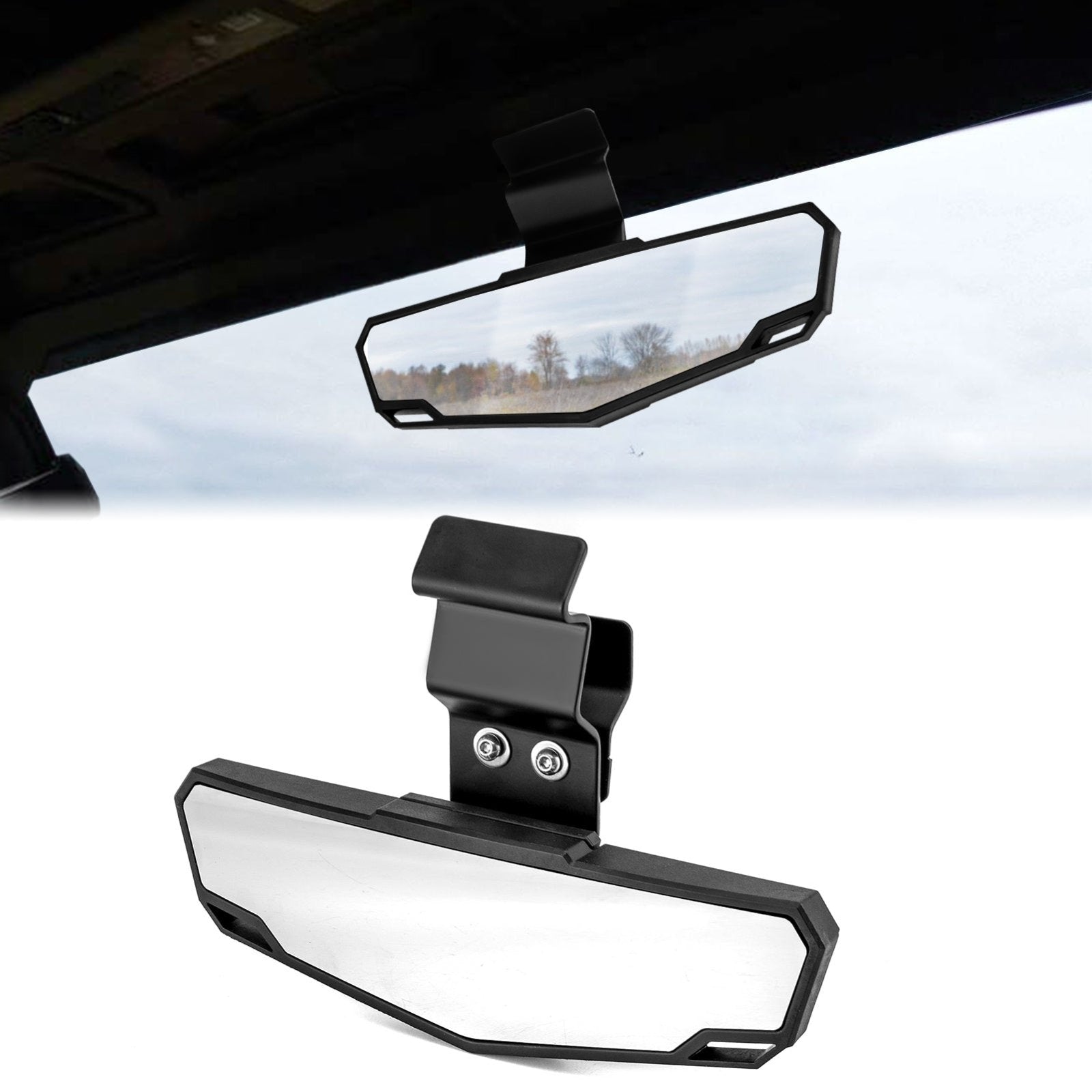 2015 - 2024 Polaris Ranger 570 900 1000/Crew 360° Super Wide Angle Off - road Center Rear View Mirror - WeiSen - 80301045