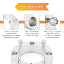 2015 - 2024 Polaris RZR Trail 900 XP1000 2Pcs 6061 Aluminum 2" Wheel Spacer Adapter - WeiSen - 80403007