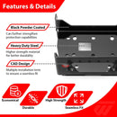 2015 - 2025 Yamaha Viking No Drill Heavy Duty Steel UTV Winch Mounting Bracket Plate - WeiSen - 80106047