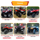 2015 - 2026 Honda Rubicon TRX420 TRX520 Rear Adjustable Trailer Hitch Ball Mount Receiver Kit - WeiSen - 80107015+70304025