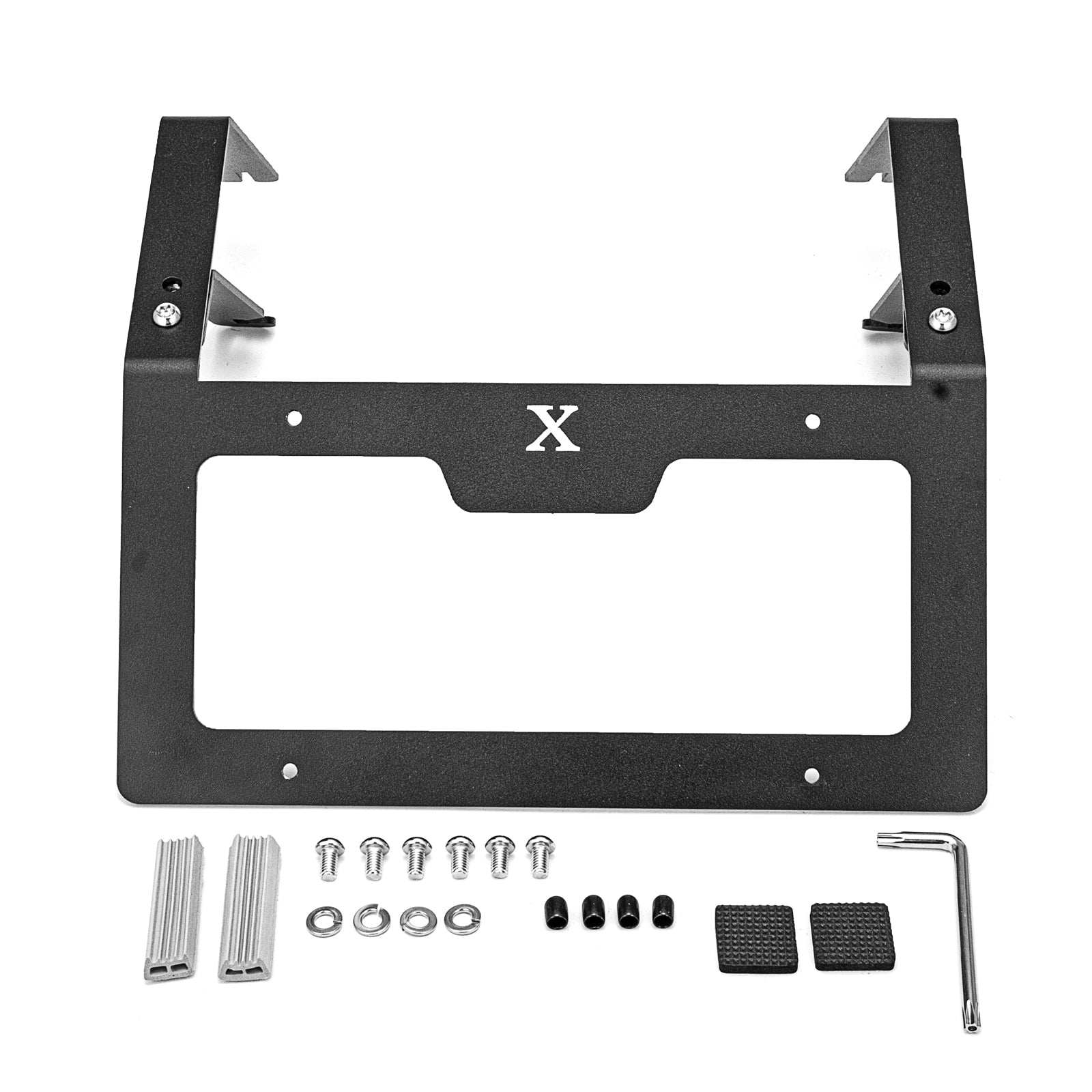 2016 - 2020 Tesla Model X No Drill Quick Release/Install Aluminum Licsense Plate Bracket - Weisen