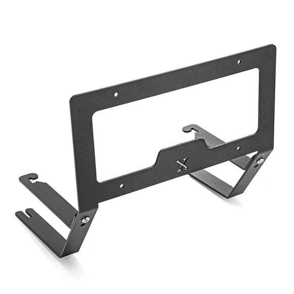 2016 - 2020 Tesla Model X No Drill Quick Release/Install Aluminum Licsense Plate Bracket - WeiSen - 70302006
