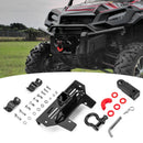 2016 - 2021 Honda Pioneer 1000/1000 - 5 Front Trailer Towing Hitch 2" Receiver & Shackle Hitch Receiver - WeiSen - 80107014+70304017