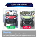 2016 - 2021 Honda Pioneer 1000/1000 - 5 Front Trailer Towing Hitch 2" Receiver & Shackle Hitch Receiver - WeiSen - 80107014+70304017