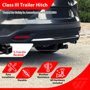 2016 - 2023 Mazda CX - 9 Heavy - Duty Steel Class 3 Trailer Hitch 2" Receiver - WeiSen - 70108033