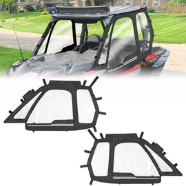 2016 - 2023 Polaris RZR XP 1000 / XP Turbo UTV Soft Window Enclosures Upper Door Set Kit - WeiSen - 80307023