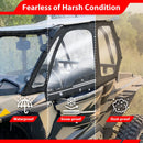 2016 - 2023 Polaris RZR XP 1000 / XP Turbo UTV Soft Window Enclosures Upper Door Set Kit - WeiSen - 80307023