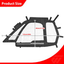 2016 - 2023 Polaris RZR XP 1000 / XP Turbo UTV Soft Window Enclosures Upper Door Set Kit - WeiSen - 80307023