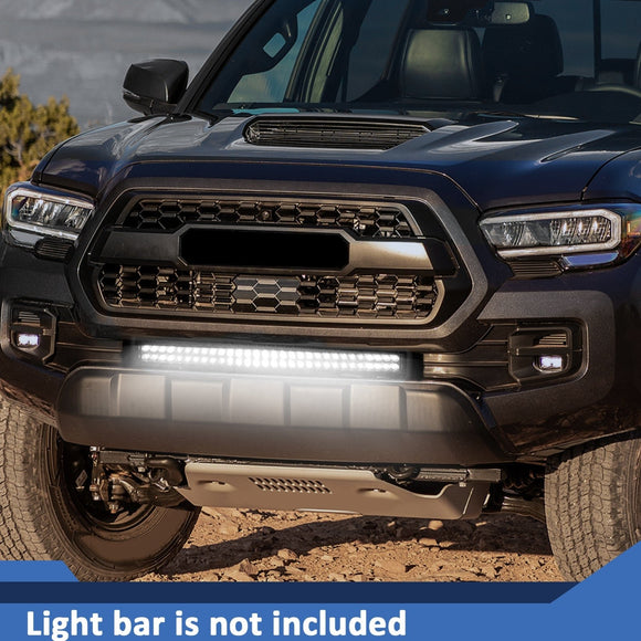 2016 - 2023 Toyota Tacoma Front Hidden Bumper Light Bar Mount Brackets - WeiSen - ZT055