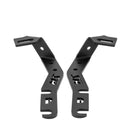 2016 - 2023 Toyota Tacoma Hood Hinge 3" White & Amber Strobe LED Light Pods W/ Wiring Harness Kit - WeiSen - 70104002+70201007