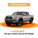 2016 - 2023 Toyota Tacoma Vehicle - Side 4 - Pin Trailer Wiring Harness w/ Plug & Play Connector - WeiSen - 70206014