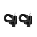 2016 - 2025 Chevrolet Silverado 2500HD 3500HD | Nissan Titan XD 2Pcs Puck System Gooseneck Safety Chain Anchors - WeiSen - 70304027