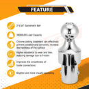 2016 - 2025 Chevrolet Silverado 2500HD 3500HD | Nissan Titan XD Puck Puck System Gooseneck Hitch 2 - 5/16 - In Gooseneck Ball Kit - WeiSen - 70304028