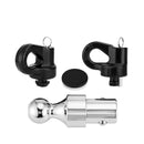 2016 - 2025 Chevrolet Silverado 2500HD 3500HD | Nissan Titan XD Puck Puck System Gooseneck Hitch 2 - 5/16 - In Gooseneck Ball Kit - WeiSen - 70304028