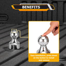 2016 - 2024 F - 250/350/450 Super Duty | Nissan Titan XD Puck Puck System Gooseneck Hitch 2 - 5/16 - In Gooseneck Ball Kit - WeiSen - 70304029