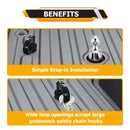 2016 - 2024 F - 250/350/450 Super Duty | Nissan Titan XD Puck Puck System Gooseneck Hitch 2 - 5/16 - In Gooseneck Ball Kit - WeiSen - 70304029