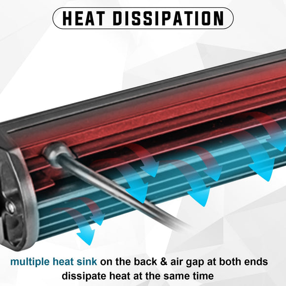 2016 - 2024 Honda Pioneer 1000 Upper Roof 54" Curved LED Light Bar Mount Bracket Wiring Kit - WeiSen - 80101017+70202012+70203004+70220003