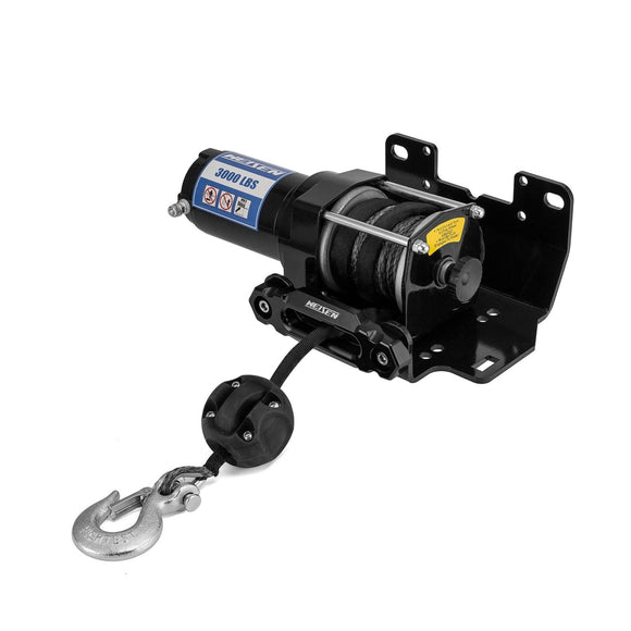 2016 - 2024 Yamaha Grizzly 700 / Kodiak 700 ATV 3000lb 12V Electric Winch Kit - WeiSen - 80310037