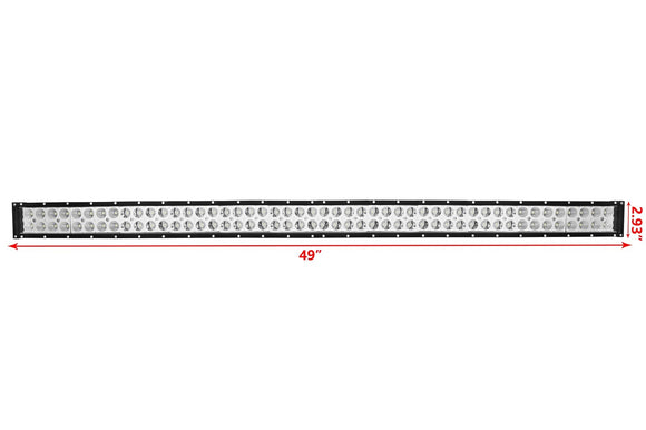 2016 - 2025 Can - Am Defender w/ Pro Fit Cage Roof 50" LED Light Bar Kit - WeiSen - ZT176+LED010+WI002