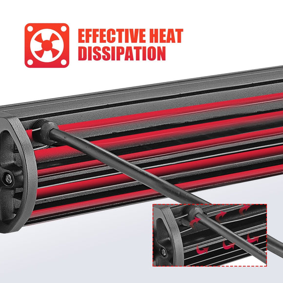 2016 - 2025 Can - Am Defender w/ Pro Fit Cage Roof 50" LED Light Bar Kit - WeiSen - ZT176+LED010+WI002